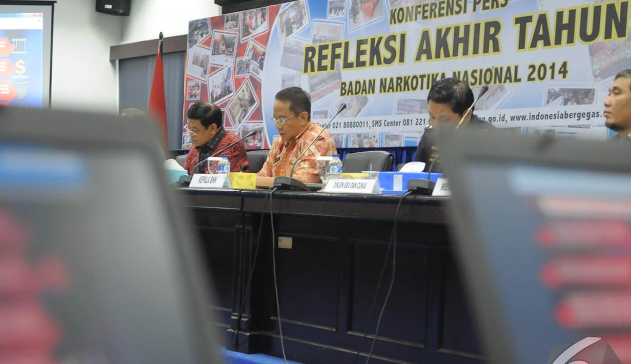 Menurut Anang, tahun 2014 merupakan tahun darurat narkoba, sehingga penanganannya butuh peran serta dari semua kalangan, Jakarta, Selasa (23/12/2014). (Liputan6.com/Herman Zakharia) 