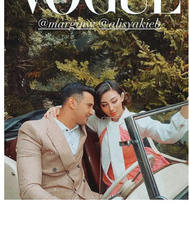 7 Potret Prewedding Ali Syakieb dan Margin Wieheerm, Romantis Banget