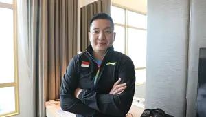 Manajer tim bulu tangkis Indonesia, Harry Hartono (dok: PBSI)