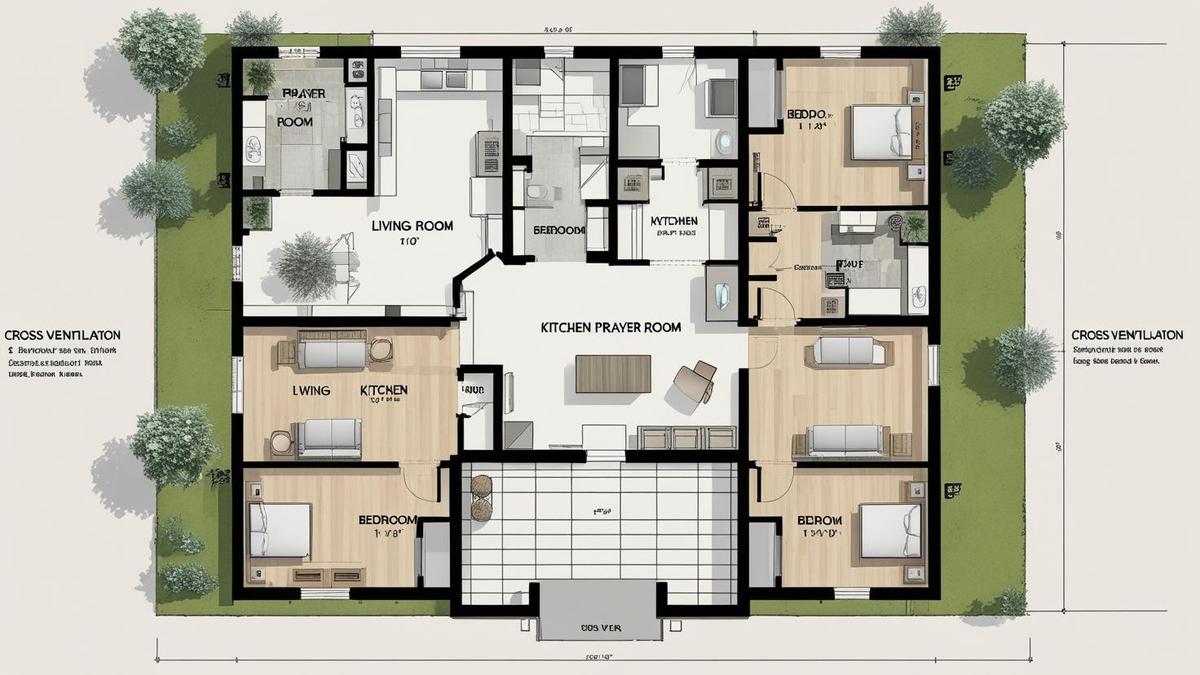 6 Desain Rumah Sederhana 4 Kamar di Kampung yang Fungsional dan Nyaman