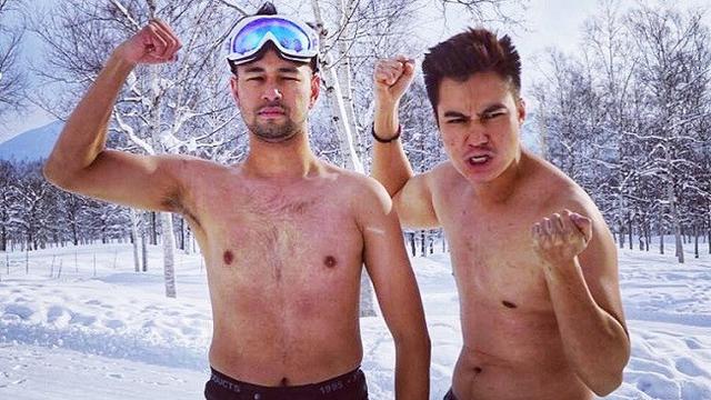 Raffi Ahmad dan Baim Wong