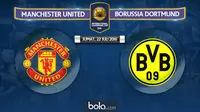 Manchester United Vs Borussia Dortmund (Bola.com/Adreanus Titus)