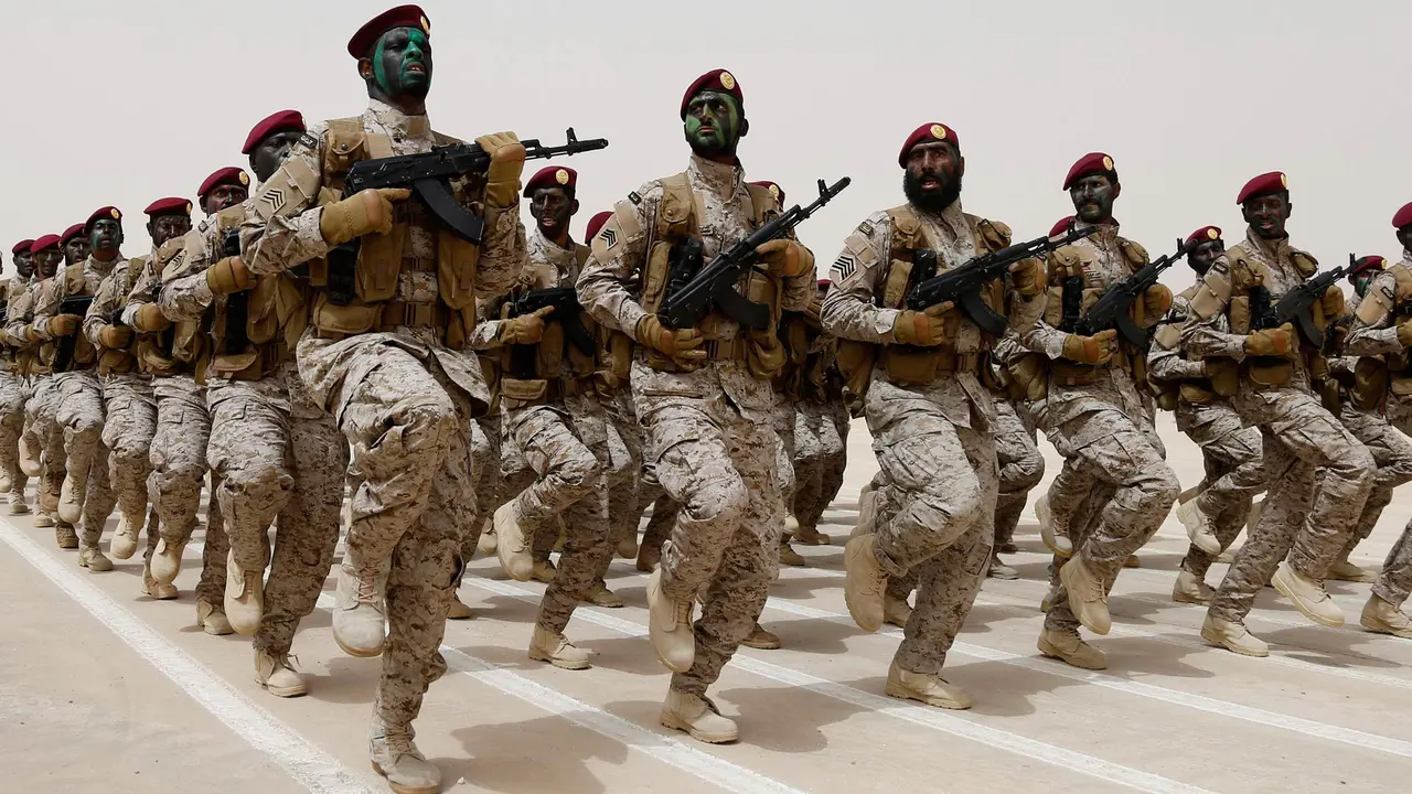 Demonstran di AS Dukung Arab Saudi Bombardir Yaman