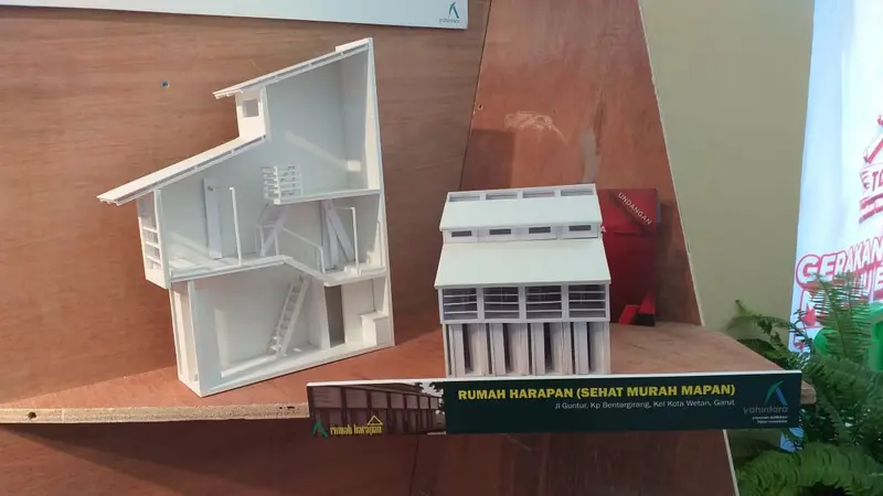 Desain contoh rumah sehat bebas TBC