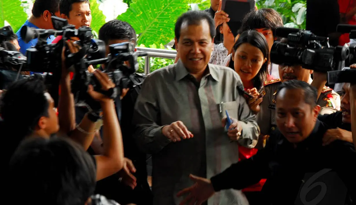 Pria yang biasa disapa CT itu ingin mengajak KPK bersama-sama dengan pemerintah khususnya yang bergerak di bidang perekonomian untuk melakukan langkah-langkah pencegahan korupsi, Jakarta, Rabu (28/5/14). (Liputan6.com/Miftahul Hayat)