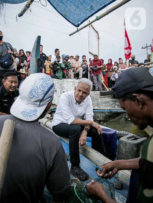 Menurut Ganjar Pranowo, keluhan ini harus segera direspons pemerintah agar nelayan bisa hidup sejahtera. (Liputan6.com/Faizal Fanani)
