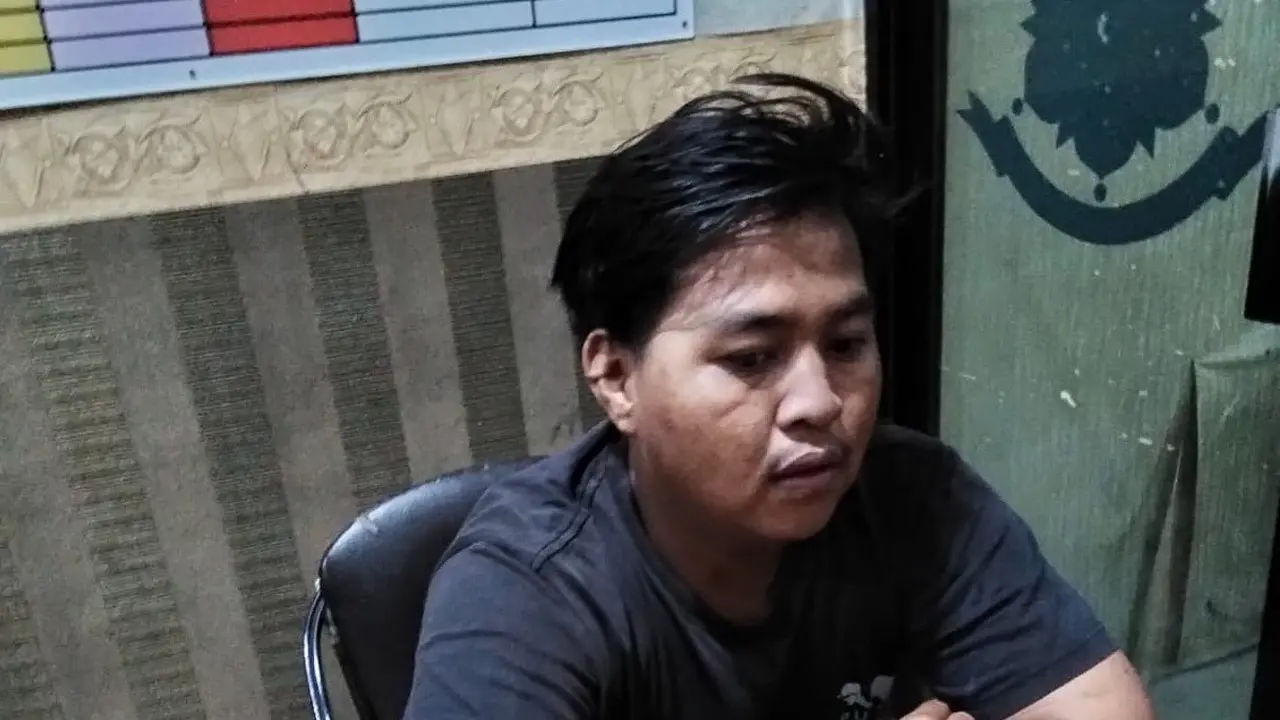 Sopir angkot berinisial AA (20) yang ngamuk di Bekasi jadi tersangka. (Dok. Istimewa)