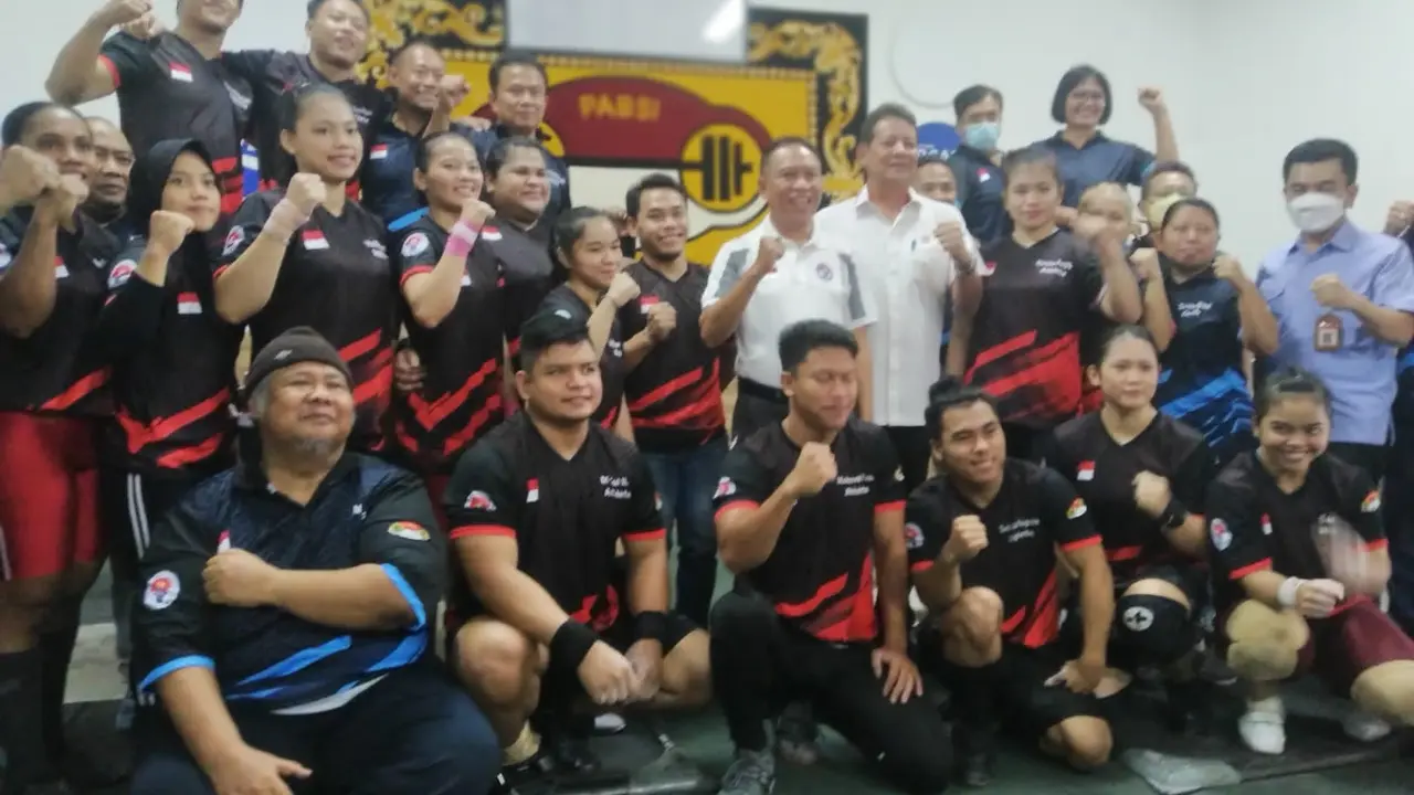 Menpora Kunjungi Pelatnas Angkat Besi SEA Games 2021