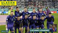 Ulasan Luciano Leandro - Timnas Argentina (Bola.com/Adreanus Titus)
