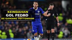 Video keindahan gol Pedro Rodriguez pada laga Chelsea Vs Tottenham Hotspur di Premier League, Sabtu (26/11/2016).