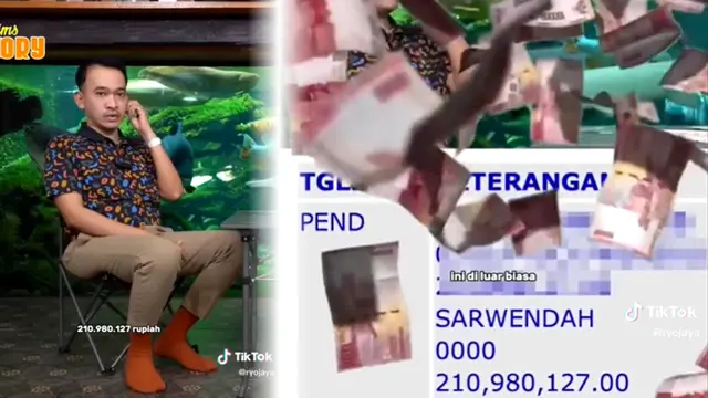 Bukti transfer uang bulanan Sarwendah dari Ruben Onsu yang capai ratusan juta.