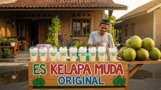 Ide Takjil Segar dari Kelapa