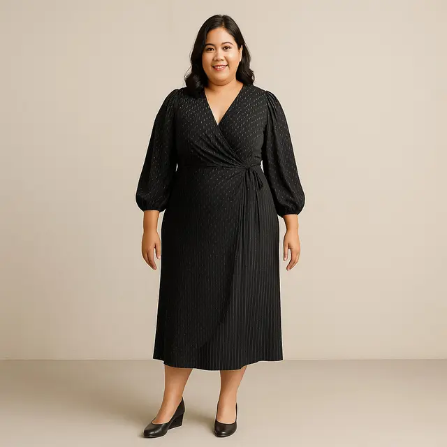 Model Lengan Bishop yang Cocok untuk Orang Gemuk/Ilustrasi gambar oleh AI