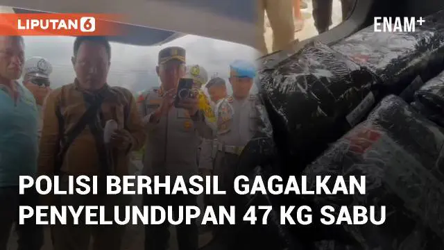 Polisi berhasil gagalkan 47 kilogram sabu di Pontianak, Kalimantan Barat. Sabu tersebut akan dibawa ke Banjarmasin, Kalimantan Selatan