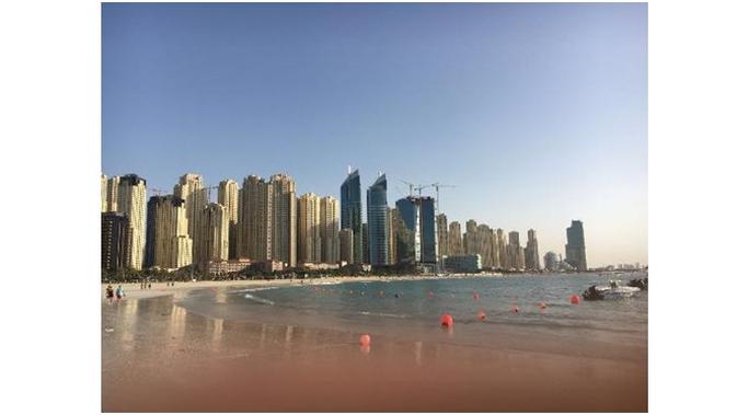 Hal Unik yang Hanya Bisa Ditemukan di Pantai Dubai (sumber: Skyscanner)
