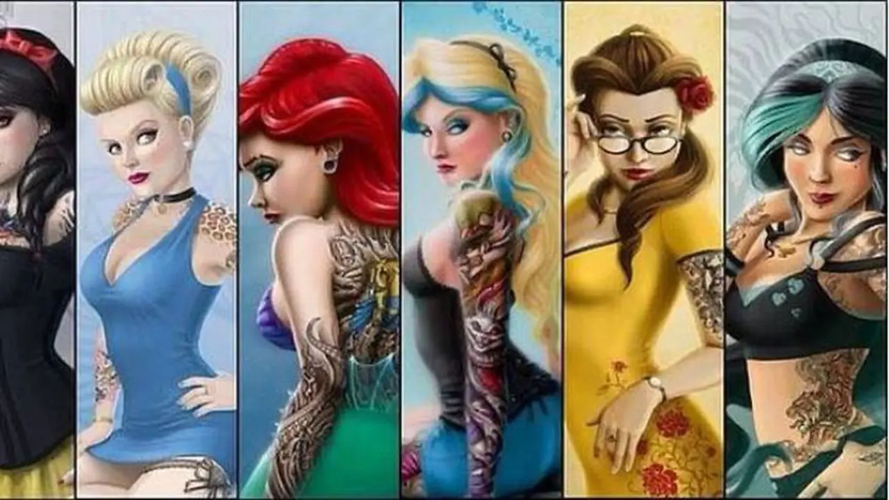 Ketika Para Putri Disney Jadi Hipster yang Serampangan