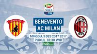 Serie A_Benevento vs AC Milan (Bola.com/Adreanus Titus)