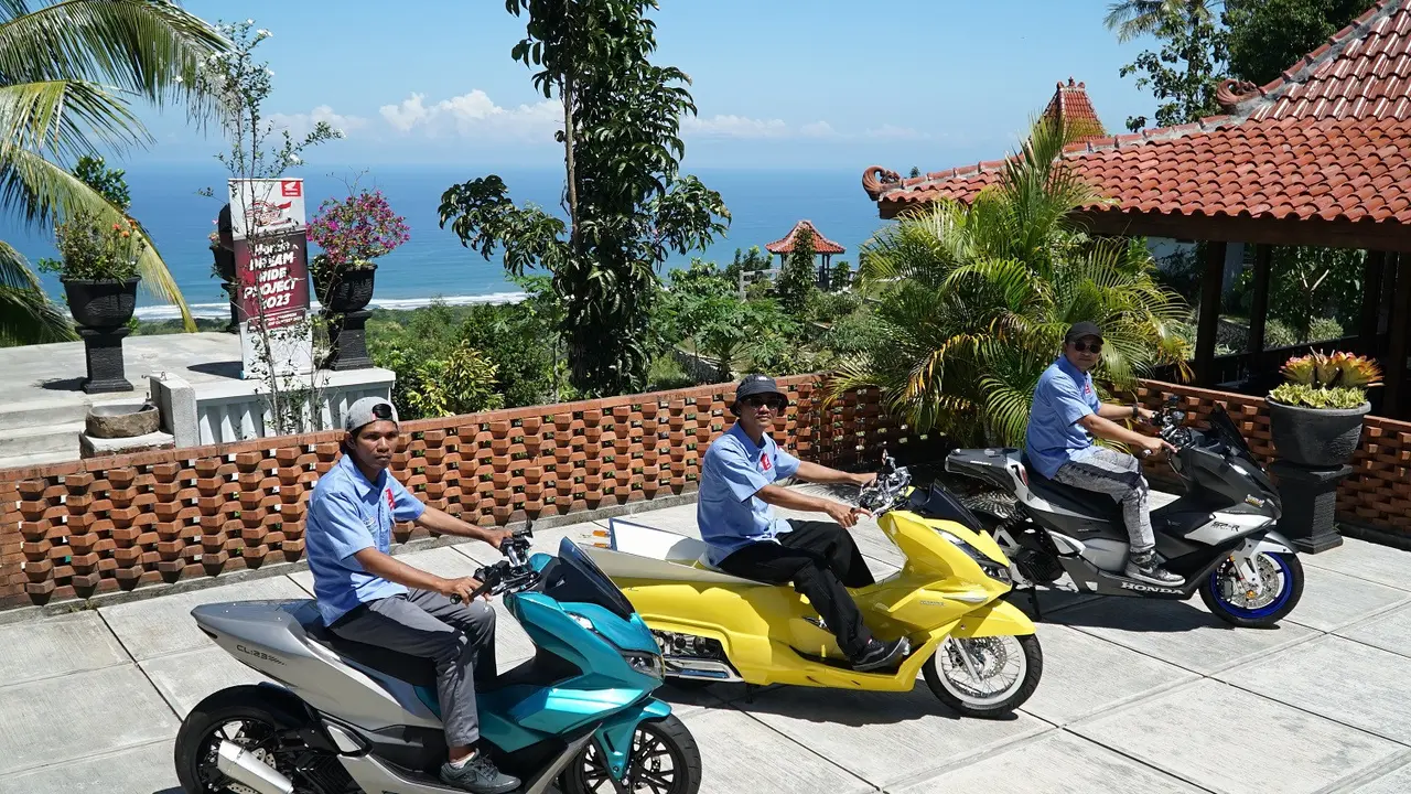 Lihat Tampilan Keren Modifikasi Honda PCX160 Juara HMC (ist)