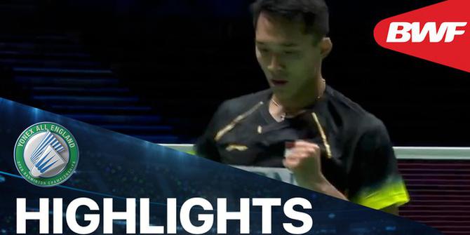 VIDEO: Highlights Kemenangan Jonatan Christie di All England 2021 Sebelum Tim Indonesia Dipaksa Mundur