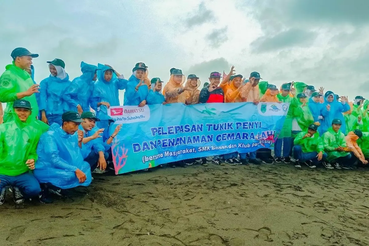Daihatsu Terus Perkuat Kolaborasi Pelestarian Penyu Bersama Pemerintah dan Masyarakat