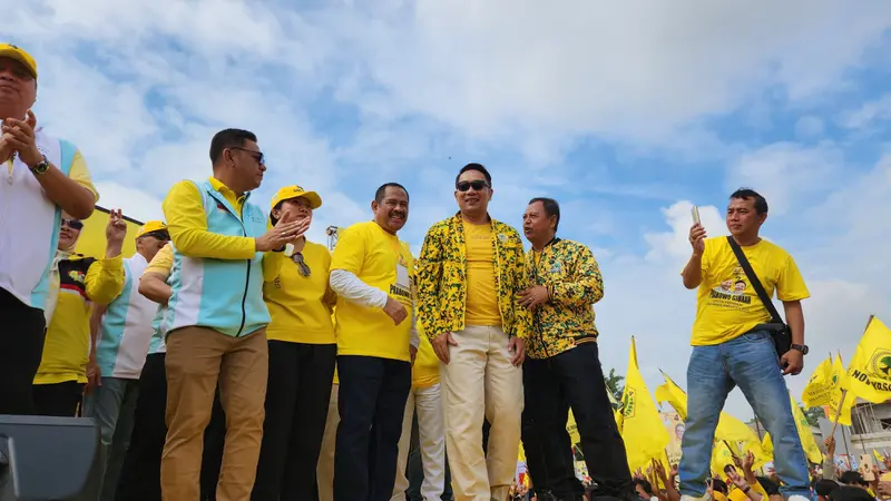 Ridwan Kamil di Kampanye Akbar Golkar