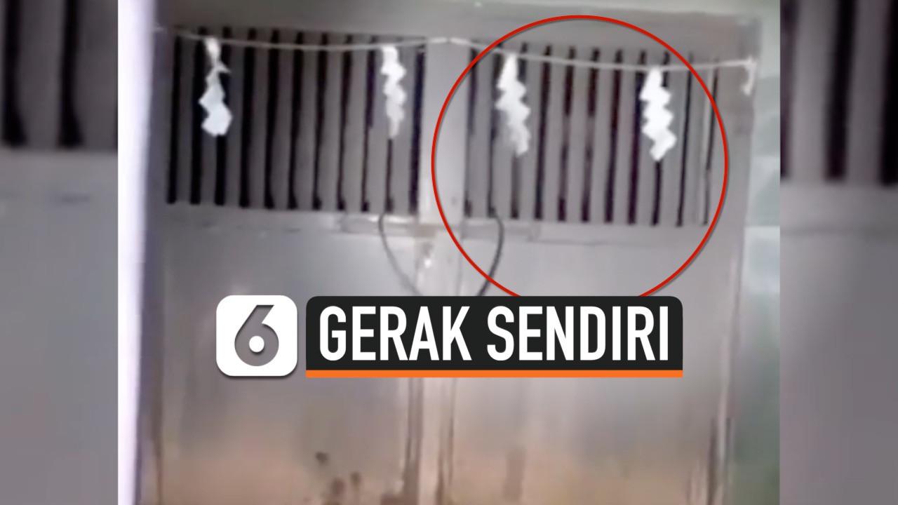 VIDEO: Gembok Pintu Bergerak Sendiri, Ada Sosok Menyeramkan Muncul