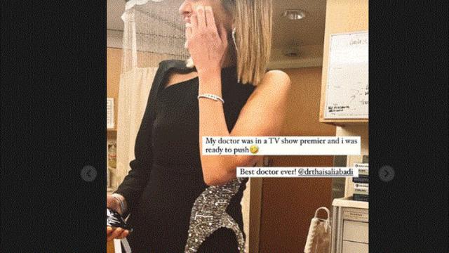 Dokter Thais Aliabadi Masih Kenakan Gaun  Saat Menangani persalinan Nikita Willy