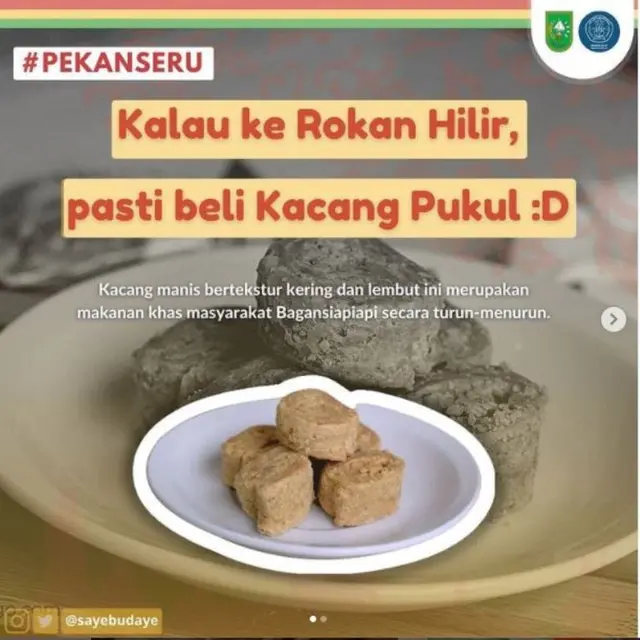 Kacang Pukul, kuliner khas Kabupaten Rokan Hilir, Riau