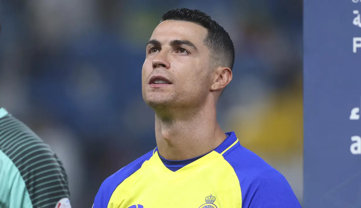 Kemenangan ini penting bagi Al Nassr guna menjaga peluang juara Liga Pro Arab Saudi musim ini. (AFP/Fayez Nureldine)