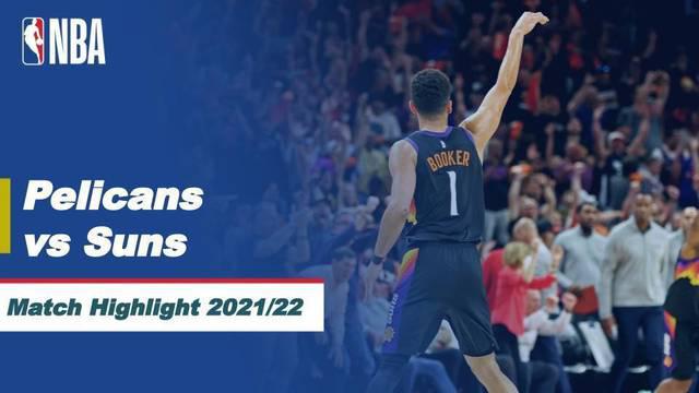 Berita video highlight pertandingan game kedua playoffs NBA 2021-2022 antara New Orleans Pelicans Vs Phoenix Suns. Pelicans berhasil menang 125-114 atas Suns, pada pertandingan yang berlangsung, Rabu (20/4/22).