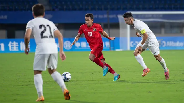 Timnas Indonesia U-24 vs Timnas Kirgistan Grup F Asian Games 2022