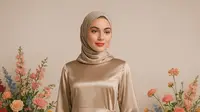 7 Model Gamis Satin yang Enggak Gampang Kusut, Pilihan Tepat untuk Acara Formal