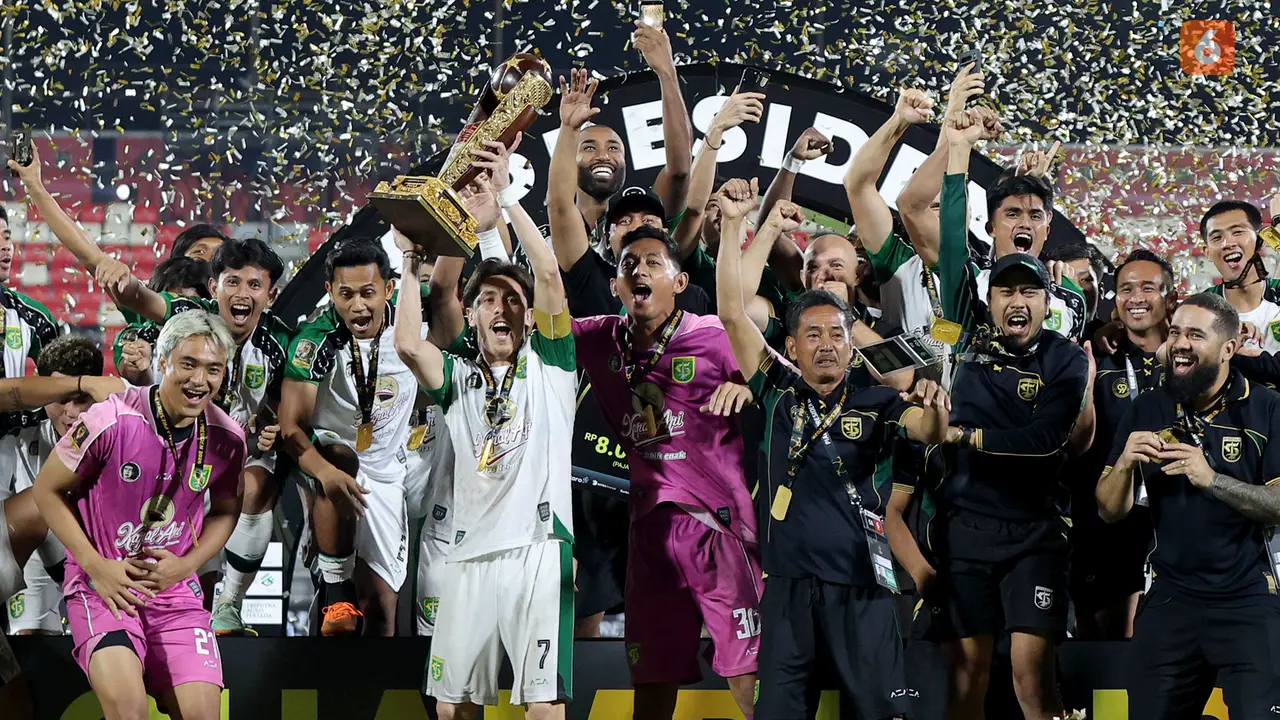 Foto: Dari Kotak Band hingga Pesta Juara Persebaya, Deretan Momen Terbaik di Penutupan Piala Presiden 2026