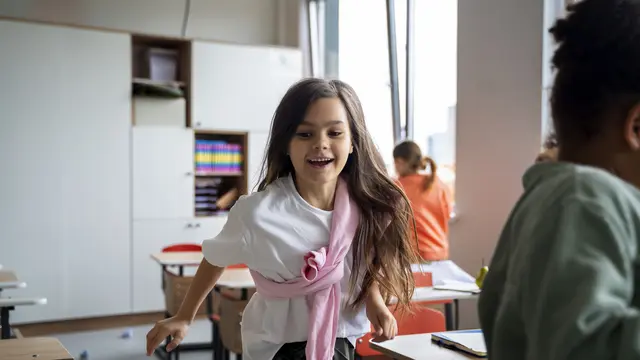 Ilustrasi anak aktif