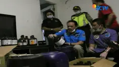 Petugas juga mengamankan puluhan karyawan dan pengunjung yang diduga menggunakan dan mengedarkan narkoba.