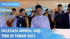 Rombongan delegasi Amirul Hajj yang dipimpin oleh Wakil Menteri Agama RI yang juga merupakan Naib Amirul Hajj 1443 Hijriyah, Zainut Tauhid Sa'adi, Jumat (01/07) pagi tiba di Bandara Internasional King Abdul Aziz Jeddah, Arab Saudi.