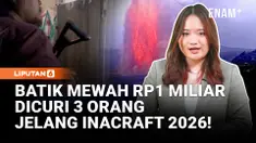 Tiga pelaku pencurian bahan batik senilai Rp1,3 miliar yang beraksi menjelang ajang Inacraft 2026 di Jakarta Convention Center akhirnya diringkus petugas Reserse Kriminal Polsek Metro Tanah Abang.