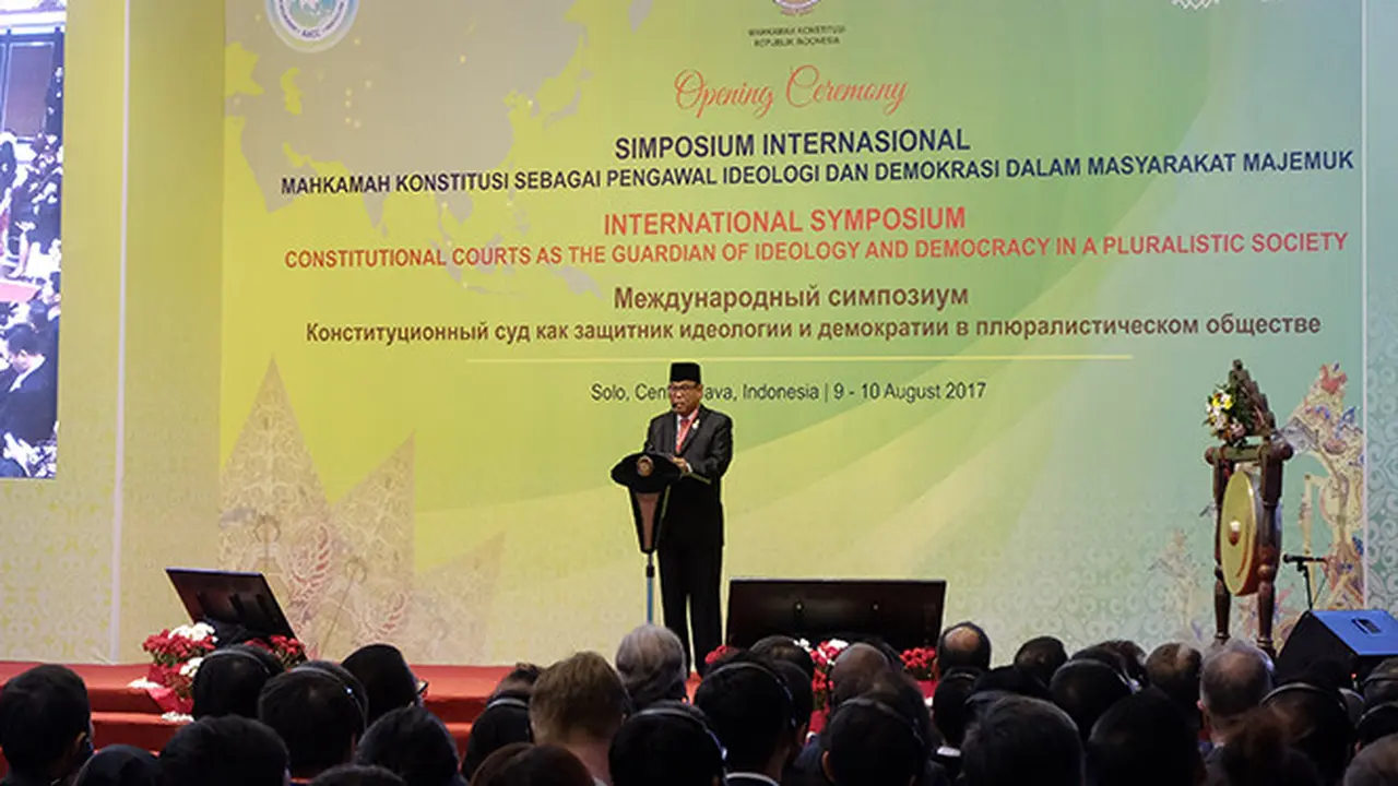 Ketua Mahkamah Konstitusi Indonesia, Arief Hidayat