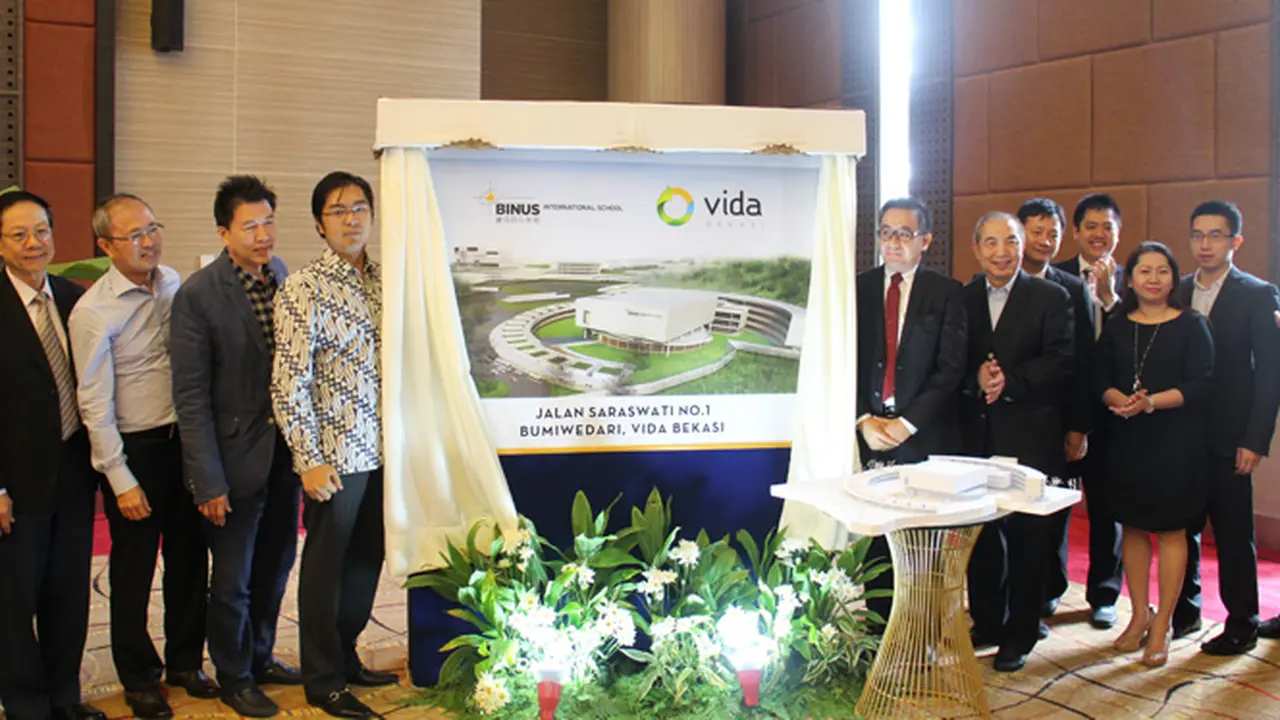 Sekolah Bertaraf Internasional Dengan Arsitektur Unik di Bekasi