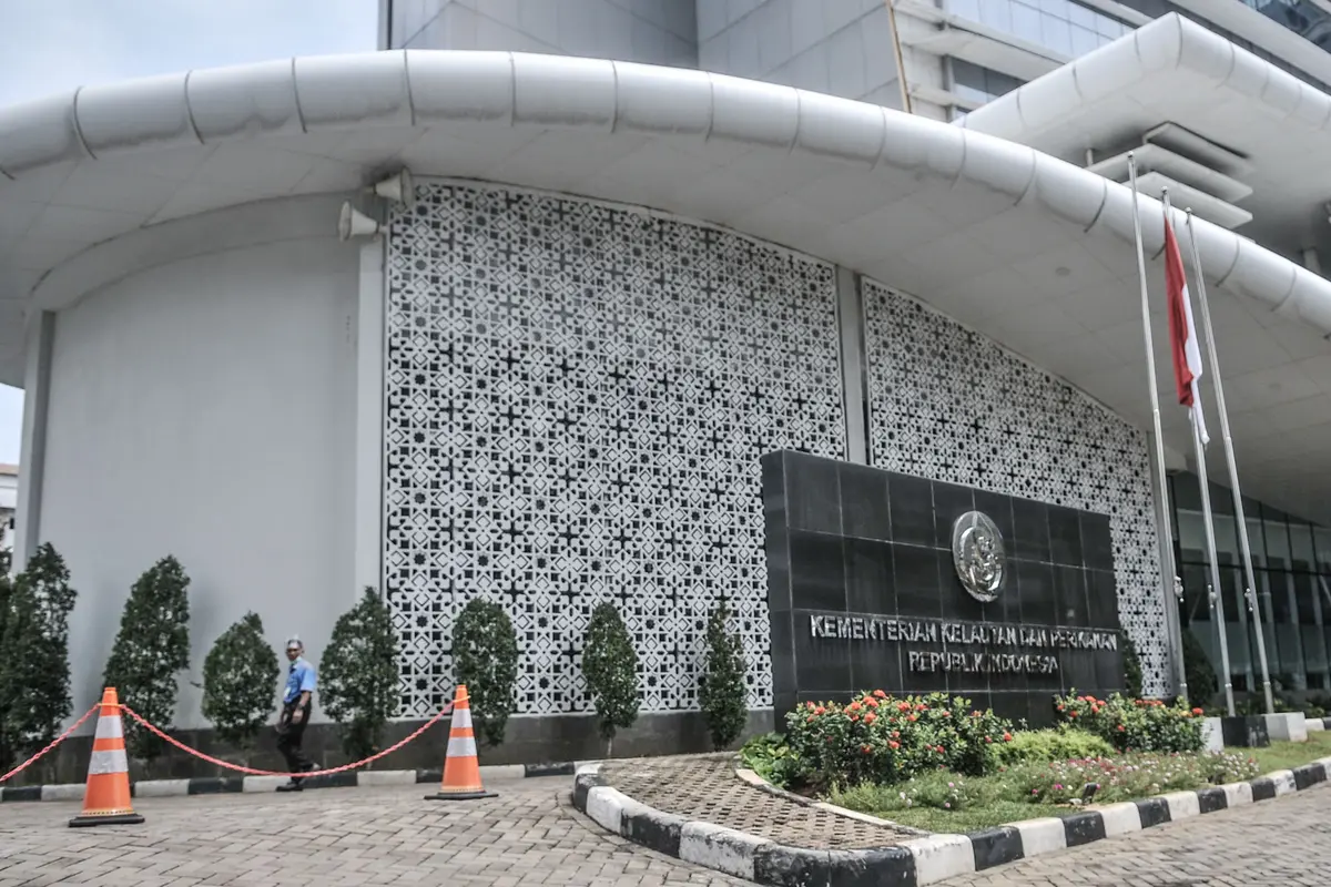 Penjagaan Ketat Gedung KKP usai OTT Menteri Edhy Prabowo
