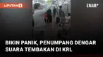 Seorang netizen membagikan ceritanya ketika mendengar suara tembakan di dalam KRL