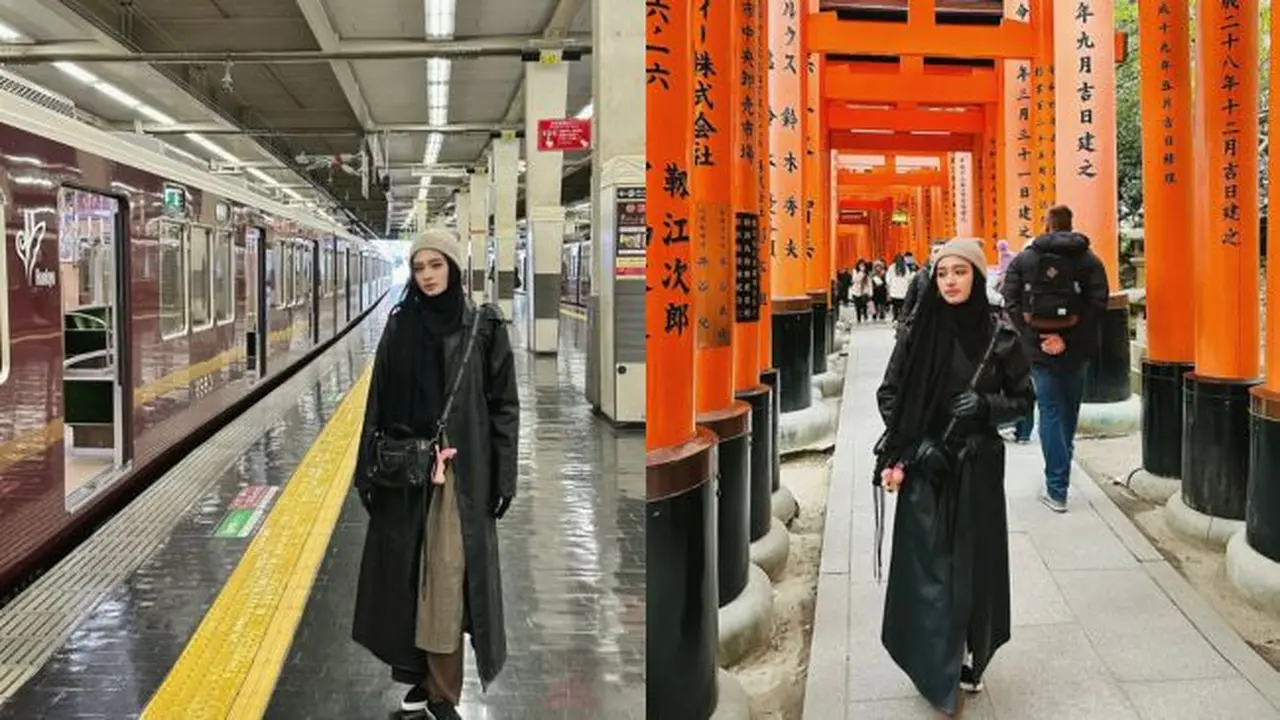 Potret Inara Rusli Ajak Anak-Anak Liburan ke Jepang (credit: instagram/mommy_starla)