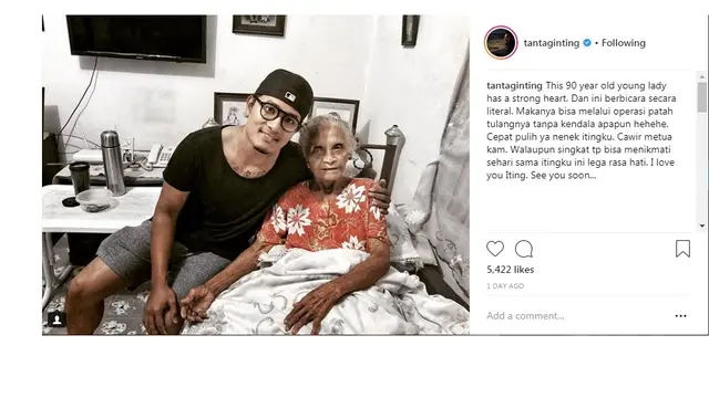 Tanta Ginting (Foto: Instagram)