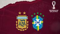 Kualifikasi Piala Dunia - Argentina Vs Brasil (Bola.com/Adreanus Titus)