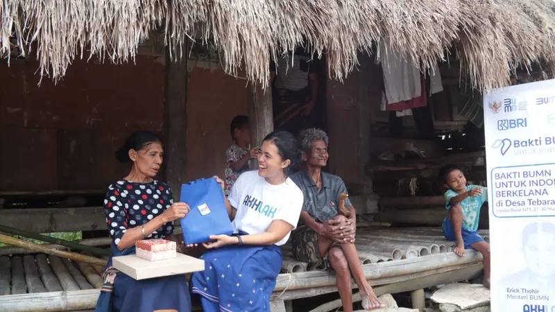 BRI Berikan Pelatihan UMKM dan Kegiatan Sosial di Sumba.