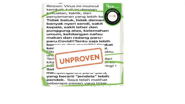 Cek Fakta covid-19 varian Omicron