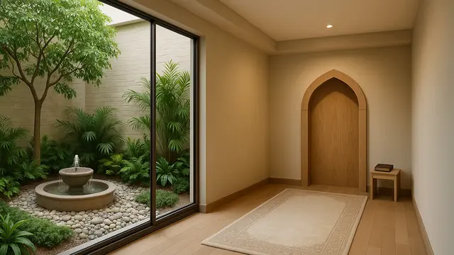 Inspirasi Mushola Kecil dalam Rumah/via AI