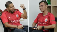 Penggawa Persija Jakarta, Andritany Ardhiyasa dan Rezaldi Hehanussa, ikut memeriahkan acara BOLA Esports Challenge. Berikut beragam aksi dan ekspresi mereka saat bermain FIFA 20.