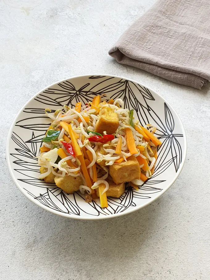 resep tumis toge wortel saus tiram