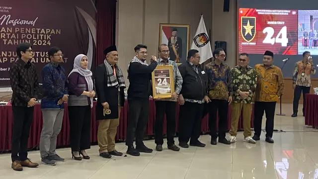 Komisi Pemilihan Umum (KPU) resmi menetapkan Partai Ummat sebagai peserta Pemilu 2024.
